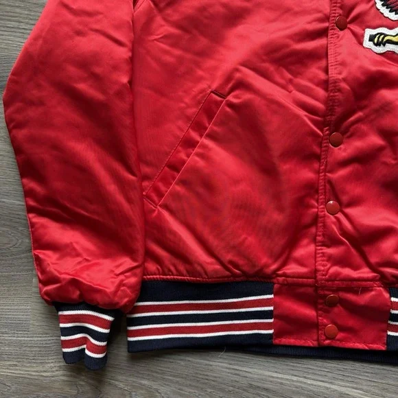 Vintage St. Louis Cardinals Satin Starter Jacket MLB Size‎ Small USA - Picture 5 of 10